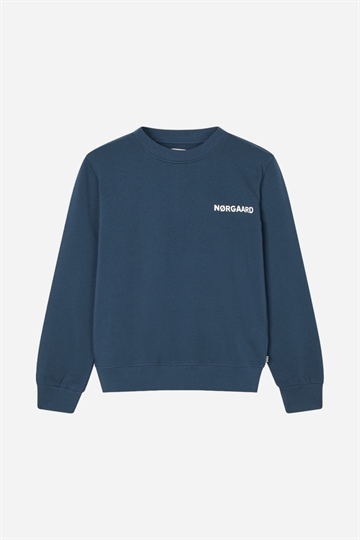 Mads Nørgaard Organic Sweatshirt - Solo - Midnight Navy